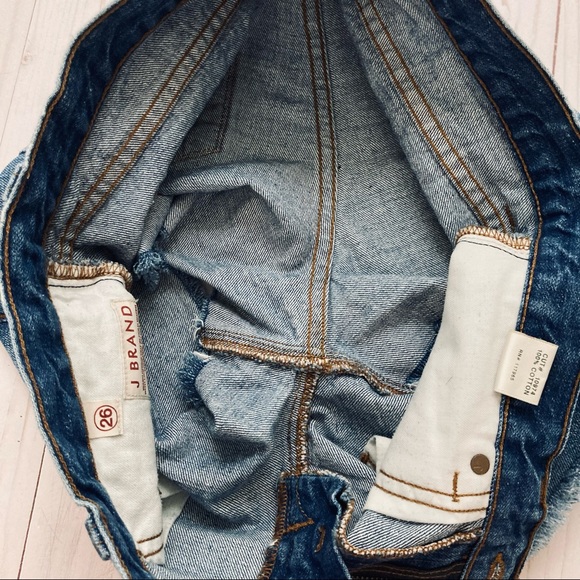 J Brand Women's Libra Blue Denim Cutoff Shorts Size 26 - Picture 15 of 17